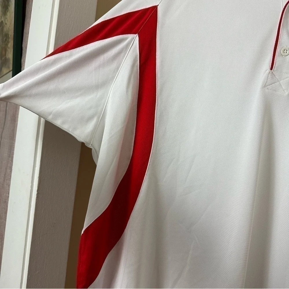 Champion Mens white Red Double Dry Athletic shirt size 3XL - Picture 5 of 9